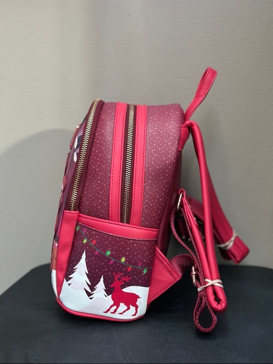 Loungefly Mean Girls Holiday Mini Backpack - Burgundy & Red Accents
